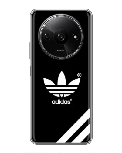 Чехол для Xiaomi Redmi A3x с картинкой «Adidas с диагональными полосами» Чехол для Xiaomi Redmi A3x с картинкой «Adidas с диагональными полосами»