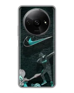 Чохол для Xiaomi Redmi A3x з картинкою «Спортивний арт Nike» Чохол для Xiaomi Redmi A3x з картинкою «Спортивний арт Nike»