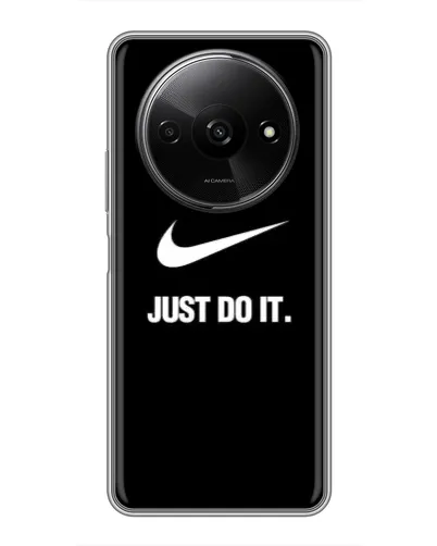 Чехол для Xiaomi Redmi A3x с картинкой «Классический принт Nike»