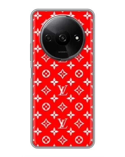 Чехол для Xiaomi Redmi A3x с картинкой «Яркий паттерн LV» Чехол для Xiaomi Redmi A3x с картинкой «Яркий паттерн LV»
