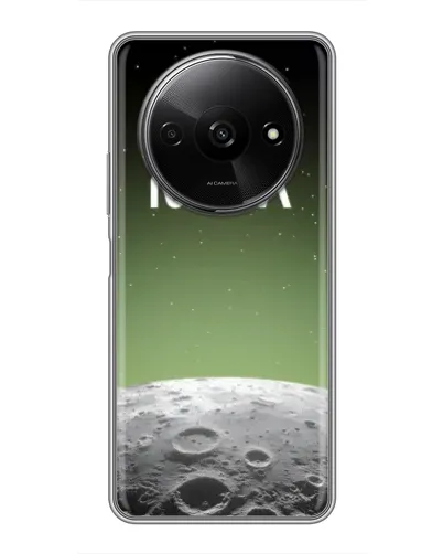 Чехол для Xiaomi Redmi A3x с картинкой «NASA — лунный градиент»