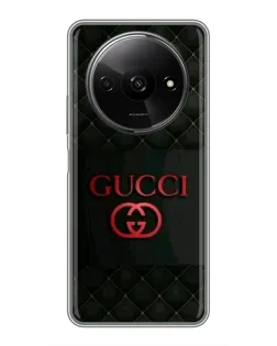 Чехол для Xiaomi Redmi A3x с картинкой «Gucci — стеганый черный» Чехол для Xiaomi Redmi A3x с картинкой «Gucci — стеганый черный»