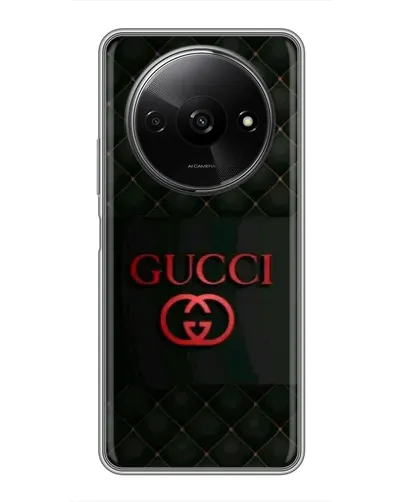 Чехол для Xiaomi Redmi A3x с картинкой «Gucci — стеганый черный»