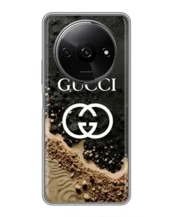Чехол для Xiaomi Redmi A3x с картинкой «Gucci — песчаные дюны» Чехол для Xiaomi Redmi A3x с картинкой «Gucci — песчаные дюны»