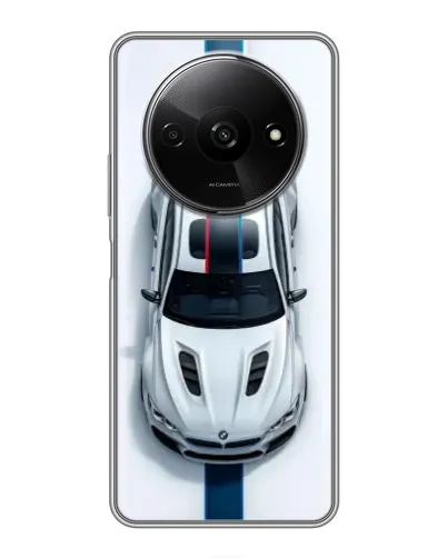 Чехол для Xiaomi Redmi A3x с картинкой «Вид сверху — BMW M» Чехол для Xiaomi Redmi A3x с картинкой «Вид сверху — BMW M»