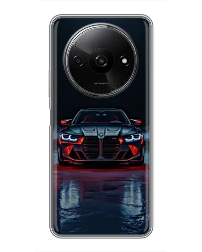 Чехол для Xiaomi Redmi A3x с картинкой «BMW на мокрой дороге» Чехол для Xiaomi Redmi A3x с картинкой «BMW на мокрой дороге»