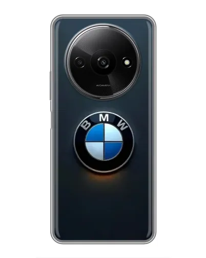 Чехол для Xiaomi Redmi A3x с картинкой «Логотип BMW — минимализм» Чехол для Xiaomi Redmi A3x с картинкой «Логотип BMW — минимализм»