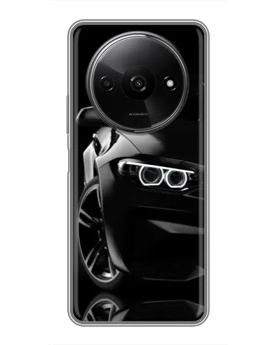 Чехол для Xiaomi Redmi A3x с картинкой «Черная BMW — профиль» Чехол для Xiaomi Redmi A3x с картинкой «Черная BMW — профиль»