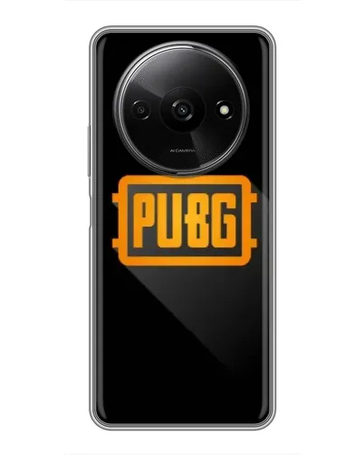 Чехол для Xiaomi Redmi A3x с картинкой «PUBG — рамка лого» Чехол для Xiaomi Redmi A3x с картинкой «PUBG — рамка лого»
