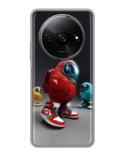 Чехол для Xiaomi Redmi A3x с картинкой «Among Us — 3D стиль» Чехол для Xiaomi Redmi A3x с картинкой «Among Us — 3D стиль»