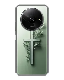 Чехол для Xiaomi Redmi A3x с картинкой «Оливковая ветвь» Чехол для Xiaomi Redmi A3x с картинкой «Оливковая ветвь»