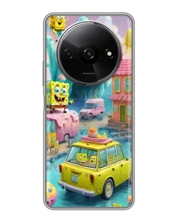Чехол для Xiaomi Redmi A3x с картинкой «Монстр-трак приключения»