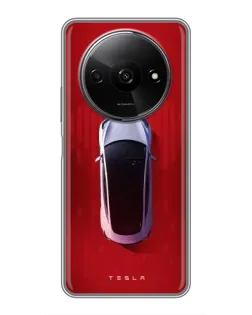 Чехол для Xiaomi Redmi A3x с картинкой «Tesla Top View» Чехол для Xiaomi Redmi A3x с картинкой «Tesla Top View»