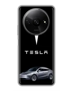 Чехол для Xiaomi Redmi A3x с картинкой «Tesla Model Y» Чехол для Xiaomi Redmi A3x с картинкой «Tesla Model Y»