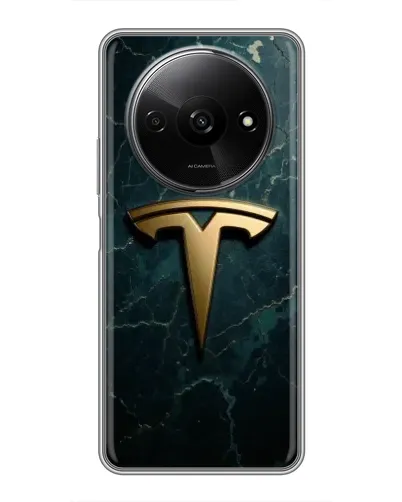 Чехол для Xiaomi Redmi A3x с картинкой «Мраморная Tesla Gold» Чехол для Xiaomi Redmi A3x с картинкой «Мраморная Tesla Gold»