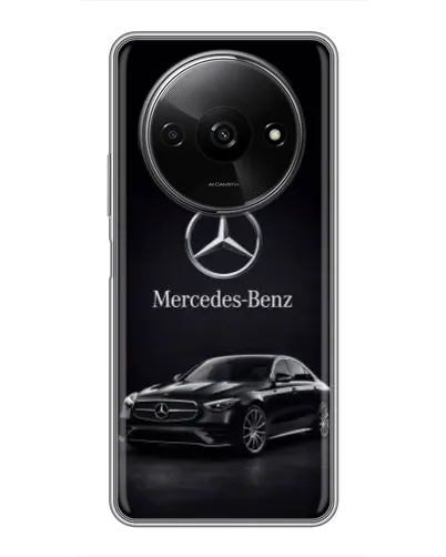 Чехол для Xiaomi Redmi A3x с картинкой «Mercedes — решетка радиатора»