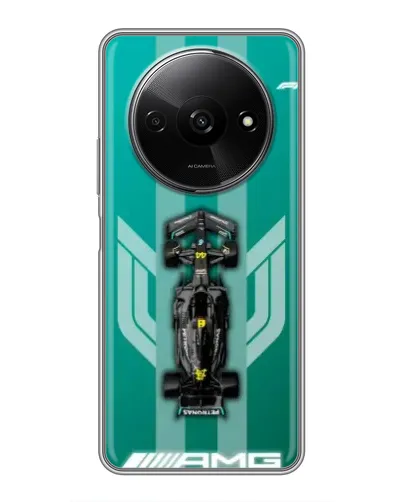 Чехол для Xiaomi Redmi A3x с картинкой «Mercedes AMG Petronas»