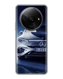 Чехол для Xiaomi Redmi A3x с картинкой «Mercedes EQ — будущее»