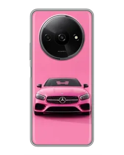 Чехол для Xiaomi Redmi A3x с картинкой «Розовый Mercedes AMG» Чехол для Xiaomi Redmi A3x с картинкой «Розовый Mercedes AMG»