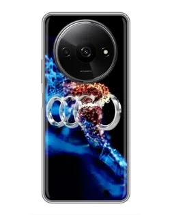 Чехол для Xiaomi Redmi A3x с картинкой «Энергия лого Audi» Чехол для Xiaomi Redmi A3x с картинкой «Энергия лого Audi»