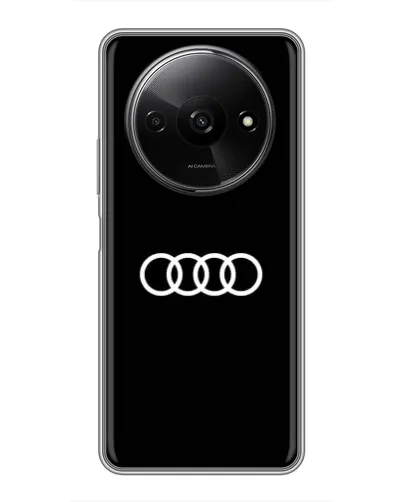 Чехол для Xiaomi Redmi A3x с картинкой «Audi White Logo» Чехол для Xiaomi Redmi A3x с картинкой «Audi White Logo»