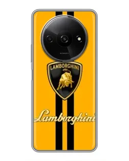 Чехол для Xiaomi Redmi A3x с картинкой «Lamborghini Stripe желтый» Чехол для Xiaomi Redmi A3x с картинкой «Lamborghini Stripe желтый»