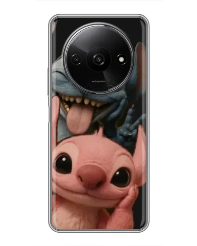 Чехол для Xiaomi Redmi A3x с картинкой «Стич и Ангел» Чехол для Xiaomi Redmi A3x с картинкой «Стич и Ангел»