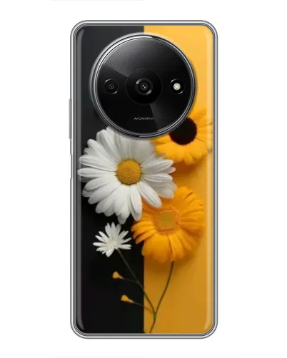 Чехол для Xiaomi Redmi A3x с картинкой «Подсолнух и ромашка» Чехол для Xiaomi Redmi A3x с картинкой «Подсолнух и ромашка»