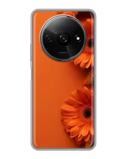 Чехол для Xiaomi Redmi A3x с картинкой «Оранжевые герберы» Чехол для Xiaomi Redmi A3x с картинкой «Оранжевые герберы»
