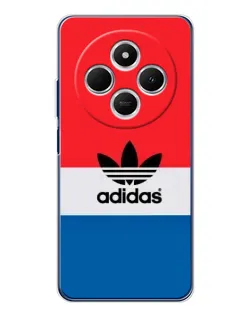 Чехол для Xiaomi Redmi A4 5G с картинкой «Ретро блоки Adidas»