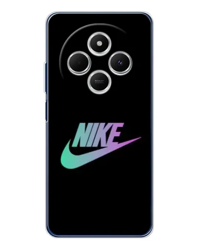Чехол для Xiaomi Redmi A4 5G с картинкой «Nike — городская ночь»