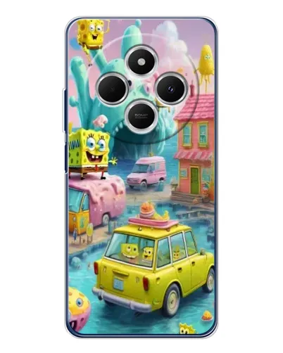 Чехол для Xiaomi Redmi A4 5G с картинкой «Монстр-трак приключения»