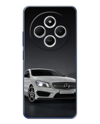 Чехол для Xiaomi Redmi A4 5G с картинкой «Mercedes AMG GT Silver»