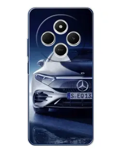 Чехол для Xiaomi Redmi A4 5G с картинкой «Mercedes EQ — будущее»