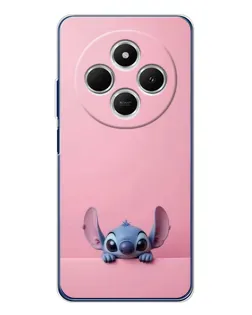 Чехол для Xiaomi Redmi A4 5G с картинкой «Stitch выглядывает» Чехол для Xiaomi Redmi A4 5G с картинкой «Stitch выглядывает»