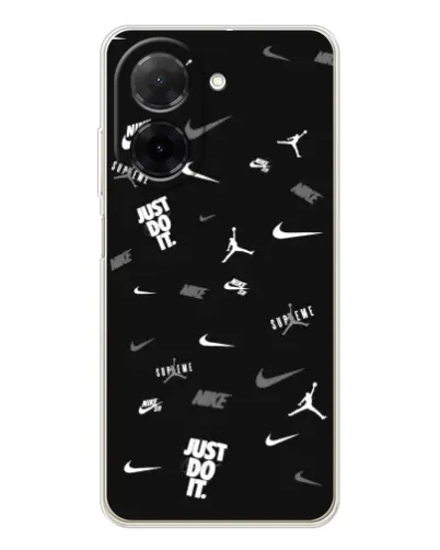 Чехол для Xiaomi Redmi A5 (EU) с картинкой «Nike Black Pattern» Чехол для Xiaomi Redmi A5 (EU) с картинкой «Nike Black Pattern»