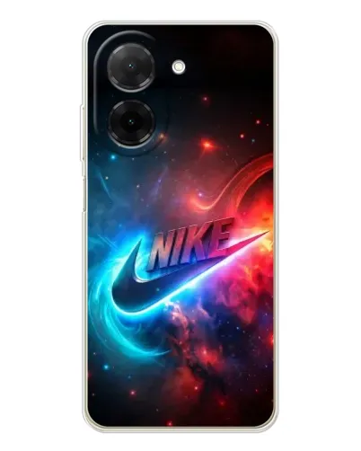 Чехол для Xiaomi Redmi A5 (EU) с картинкой «Огненный логотип Nike»