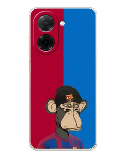 Чехол для Xiaomi Redmi A5 (EU) с картинкой «Bored Ape — фанат Барсы»