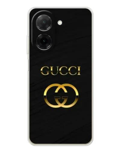 Чехол для Xiaomi Redmi A5 (EU) с картинкой «Золотой логотип Gucci»