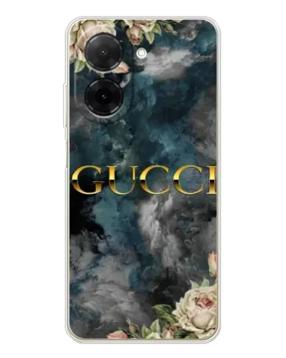 Чехол для Xiaomi Redmi A5 (EU) с картинкой «Абстрактные цветы Gucci»