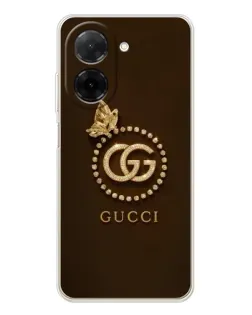 Чехол для Xiaomi Redmi A5 (EU) с картинкой «Gucci — золотая бабочка»