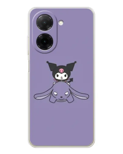 Чехол для Xiaomi Redmi A5 (EU) с картинкой «Kuromi на лиловом фоне» Чехол для Xiaomi Redmi A5 (EU) с картинкой «Kuromi на лиловом фоне»