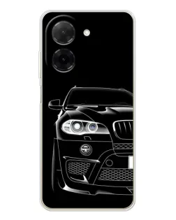 Чехол для Xiaomi Redmi A5 (EU) с картинкой «Темный силуэт BMW»