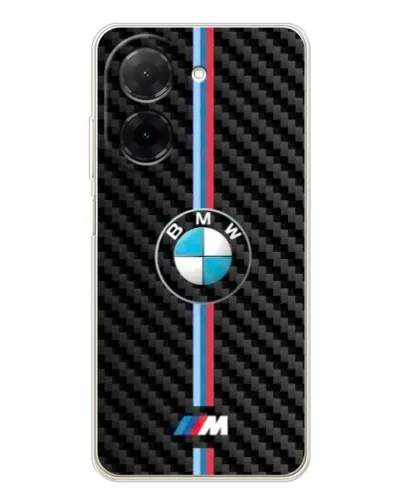 Чехол для Xiaomi Redmi A5 (EU) с картинкой «Эмблема BMW и карбон»