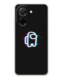 Чехол для Xiaomi Redmi A5 (EU) с картинкой «Among Us неон»