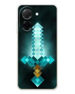 Чохол для Xiaomi Redmi A5 (EU) з картинкою «Алмазний меч неон»
