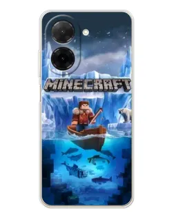Чохол для Xiaomi Redmi A5 (EU) з картинкою «Minecraft льодянийсвіт»