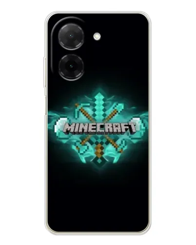 Чехол для Xiaomi Redmi A5 (EU) с картинкой «Minecraft Diamond лого» Чехол для Xiaomi Redmi A5 (EU) с картинкой «Minecraft Diamond лого»