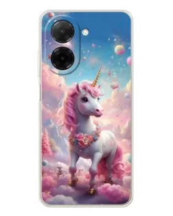 Чехол для Xiaomi Redmi A5 (EU) с картинкой «Единорог среди облаков»