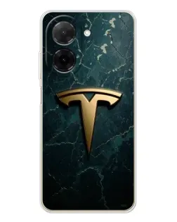 Чехол для Xiaomi Redmi A5 (EU) с картинкой «Мраморная Tesla Gold»